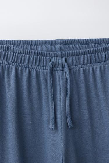 T-SHIRT WITH BOWS AND JOGGER TROUSERS SET - Mid-blue by Zara - Image 7