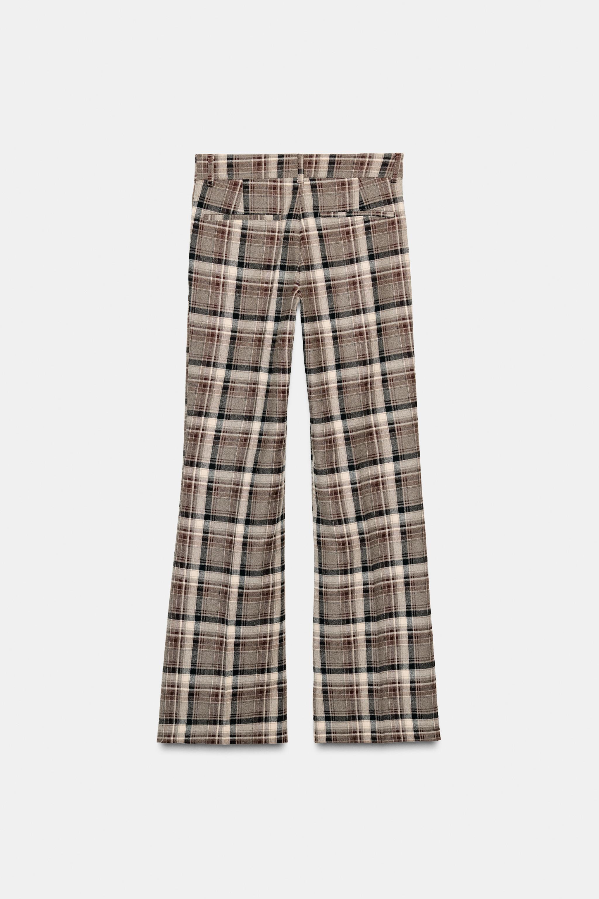 PLAID PANTS