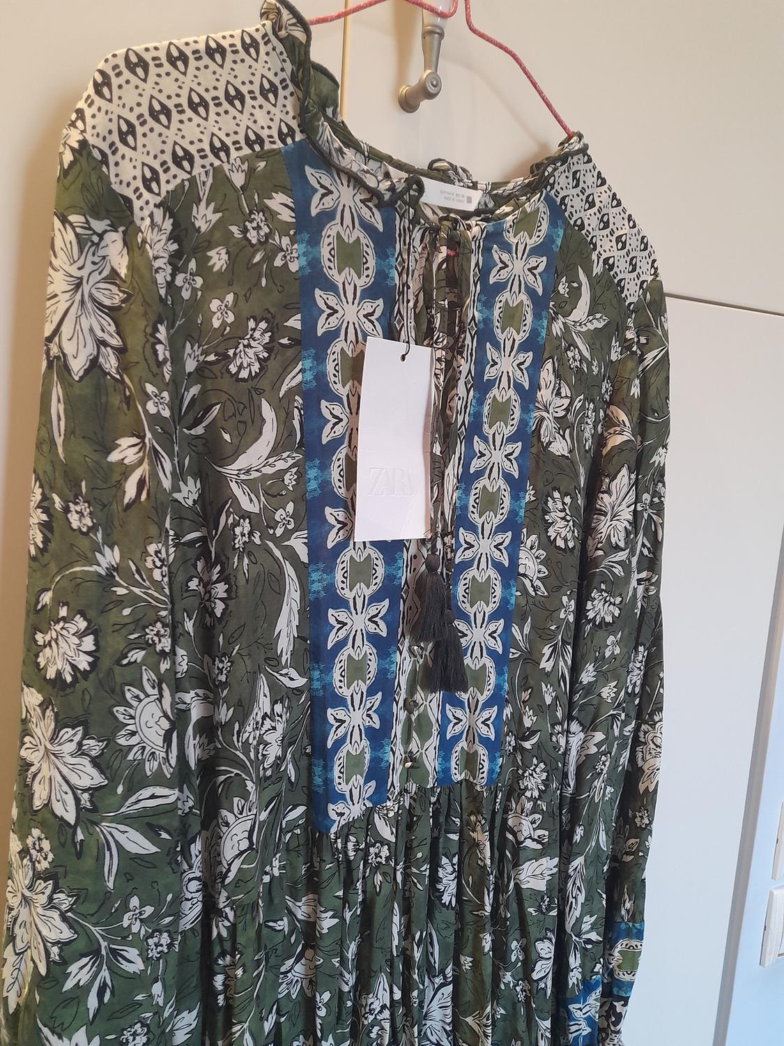 PRINTED MIDI DRESS - Image 3