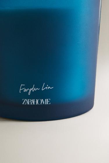 (350 G) BOUGIE PARFUMÉE INDIGO WOODS X FANGLU LIN - Bleu indigo de Zara - Image 4