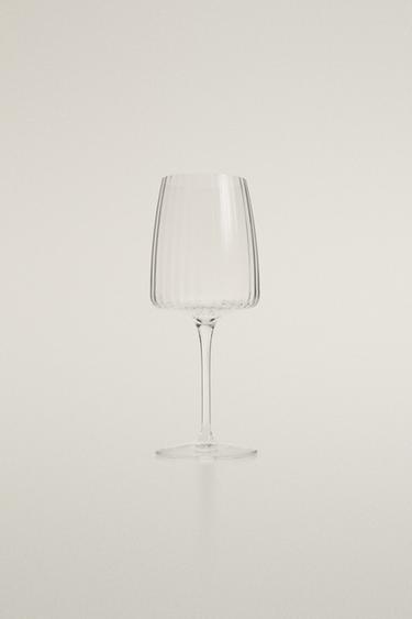 GLASS WITH LINES - Transparent by Zara - Image 0