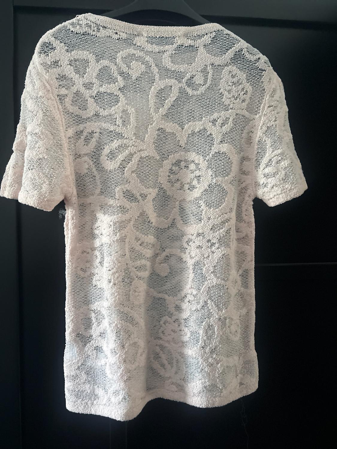 TEXTURED FLORAL KNIT TOP - Image 3