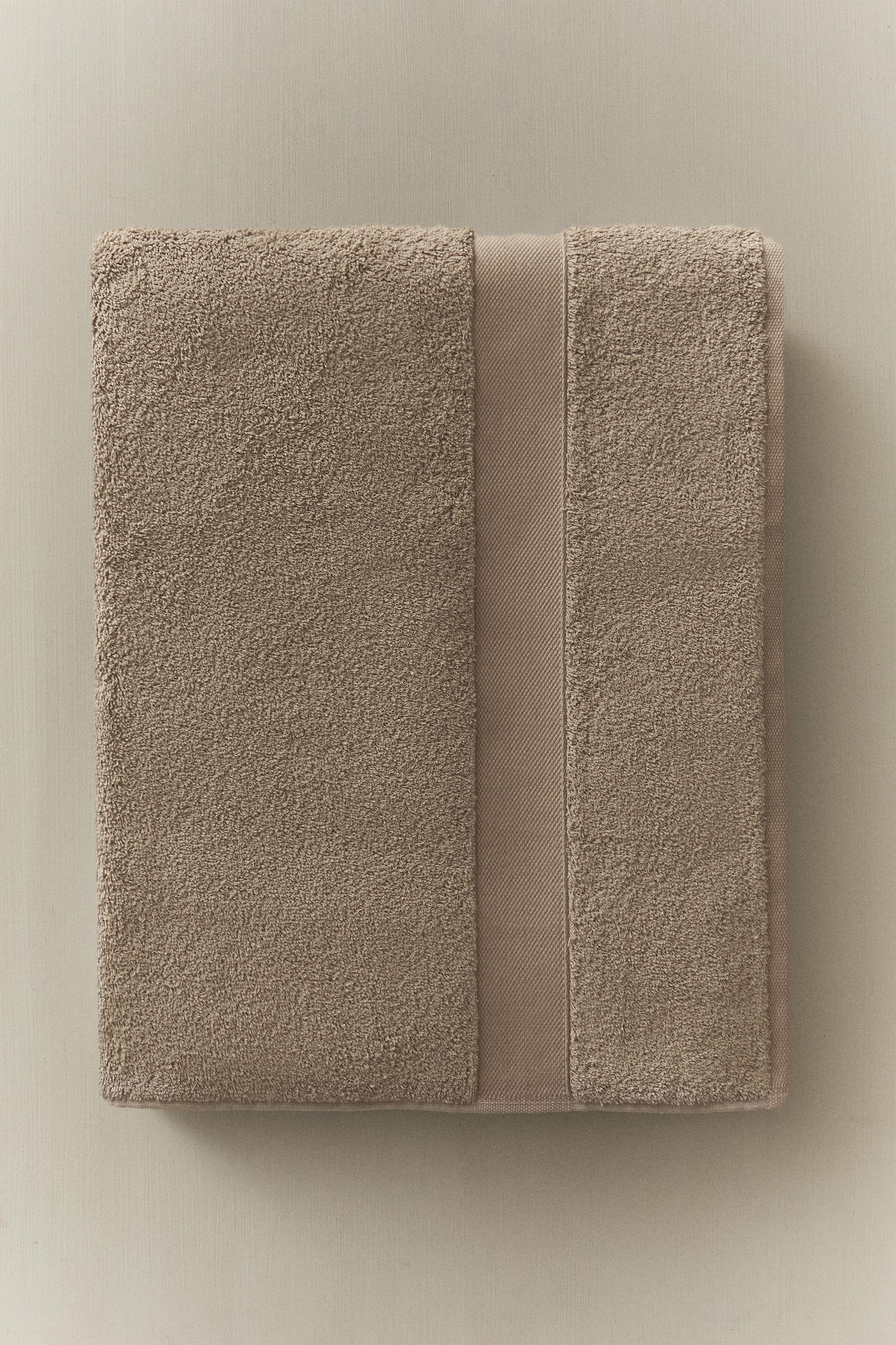 SERVIETTE DE BAIN COTON PREMIUM (600 G/M²)