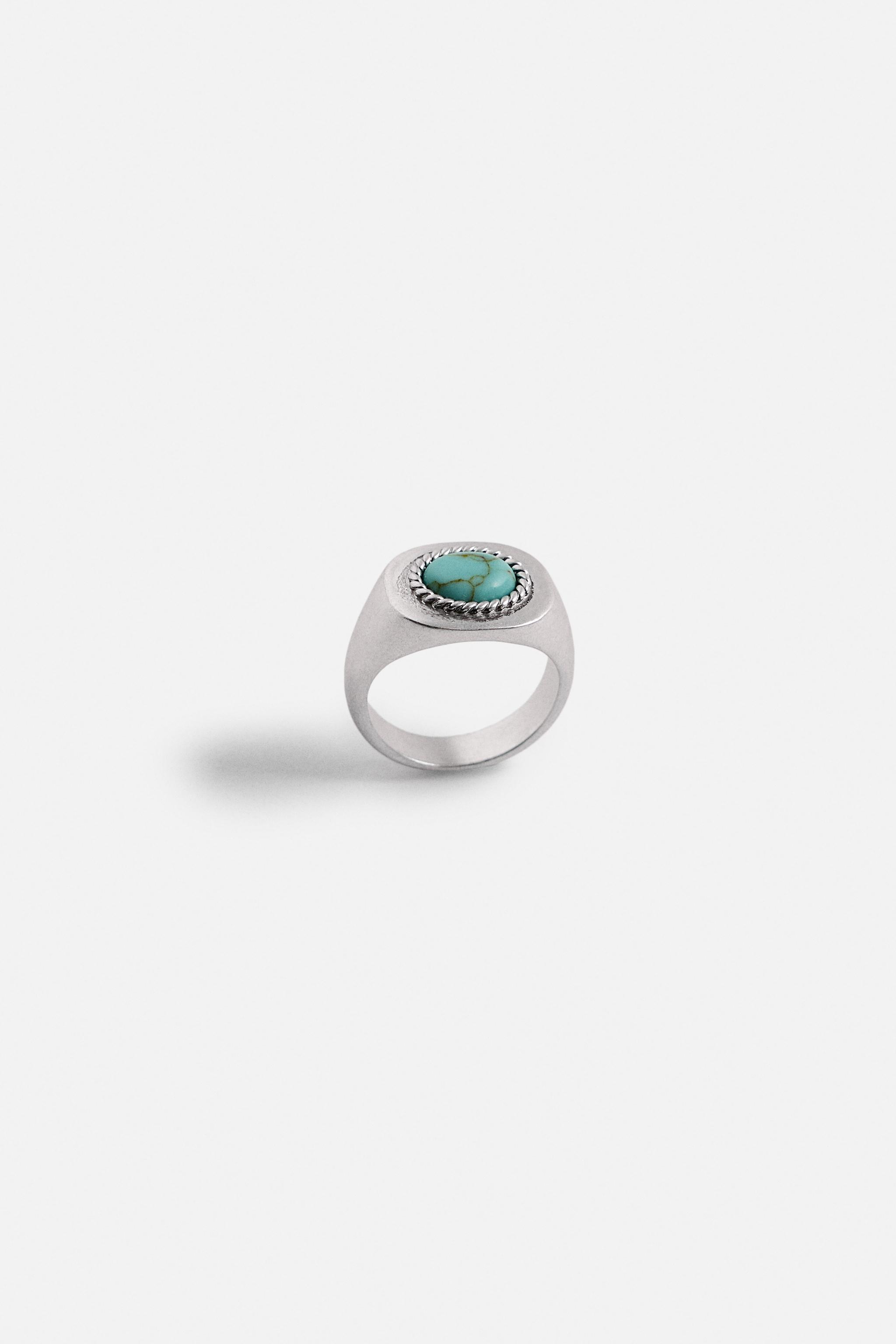 BAGUE COMBINÉE PIERRE TURQUOISE