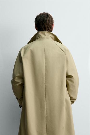 TRENCH COUPE DÉCONTRACTÉE - Sable de Zara - Image 2