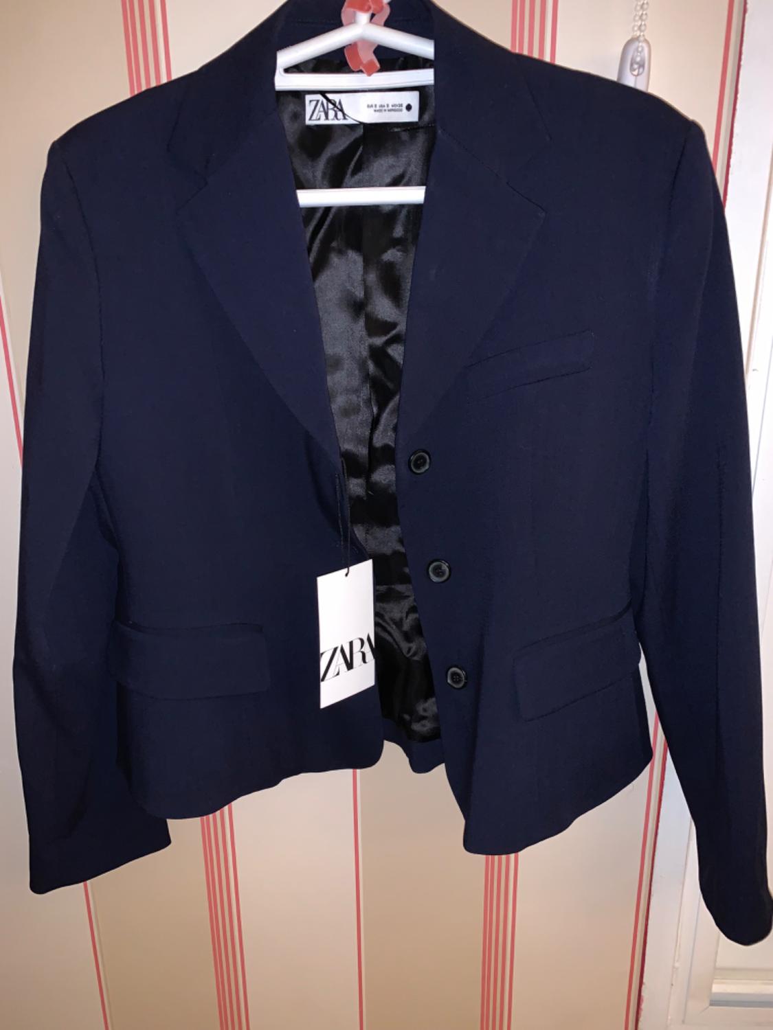WOOL BLEND TAILORED BLAZER