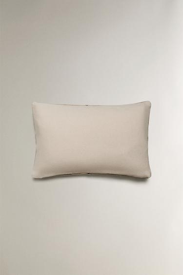 HOUSSE DE COUSSIN TRESSÉE - Vert de Zara - Image 2