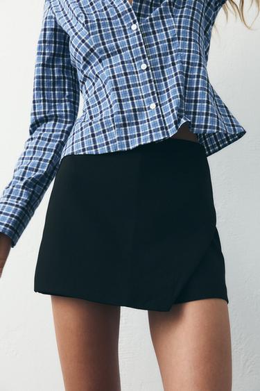 FITTED CHECK SHIRT - Blues by Zara