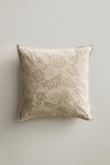 JACQUARD-KISSENBEZUG - Grau von Zara