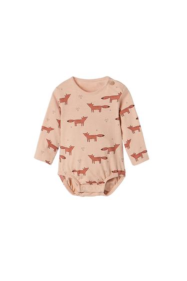 FOX PRINT ROMPER