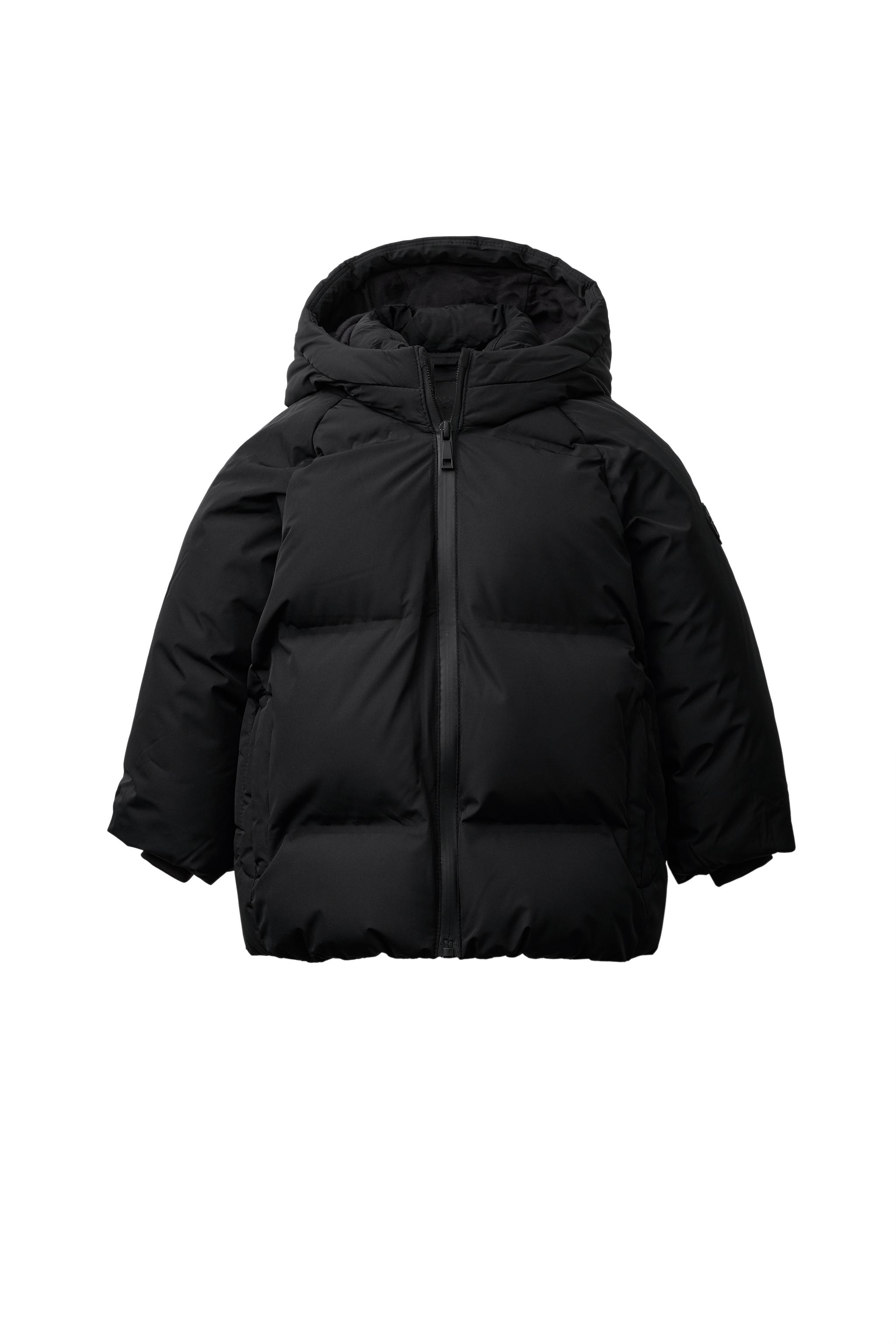 撥水加工フード付きキルト加工コート - グリーン | ZARA Japan / 日本