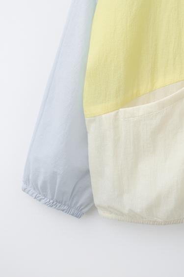 CIRÉ À CAPUCHE COULEUR BLOCK - unique de Zara - Image 3