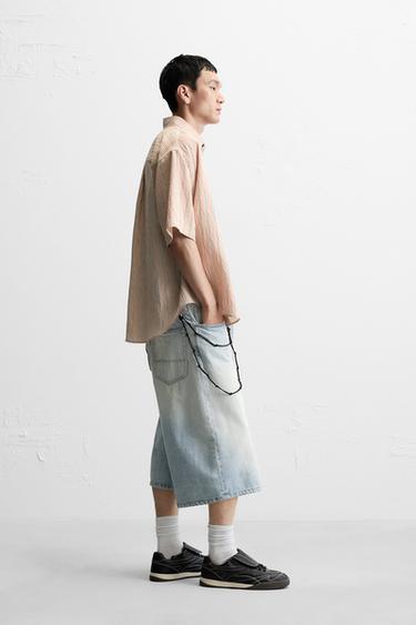 STRIPED FLOWING SHIRT - striped by Zara - Image 3