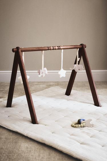 ASH WOOD BABY GYM - Dark brown by Zara