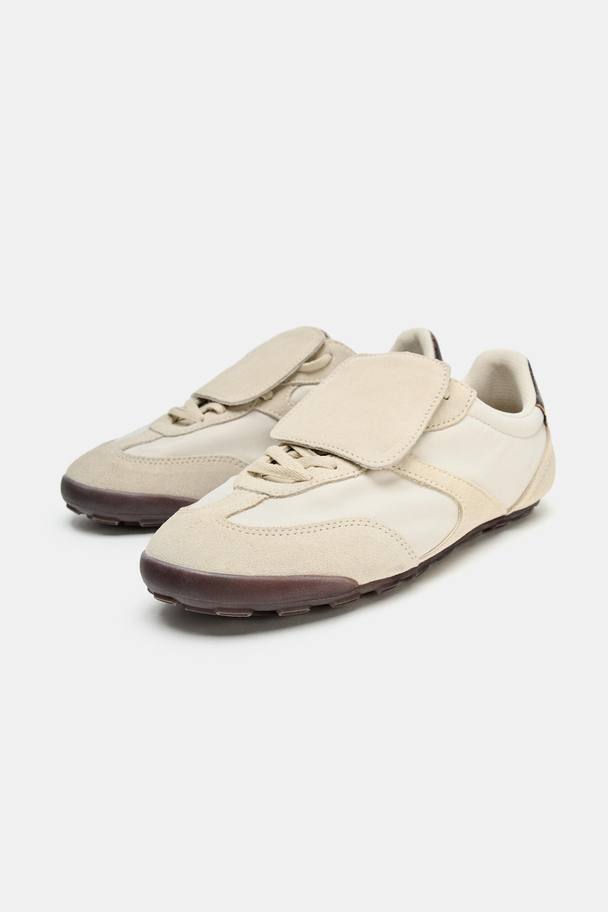 SNEAKERS WITH TONGUE DETAIL