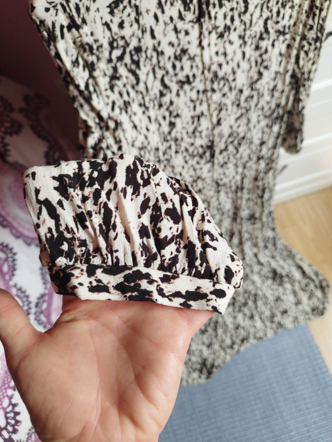 LACE-TRIMMED PRINTED DRESS - Image 5