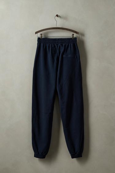 RELAXED FIT JOGGER TROUSERS X SR_A - Navy blue by Zara - Image 1