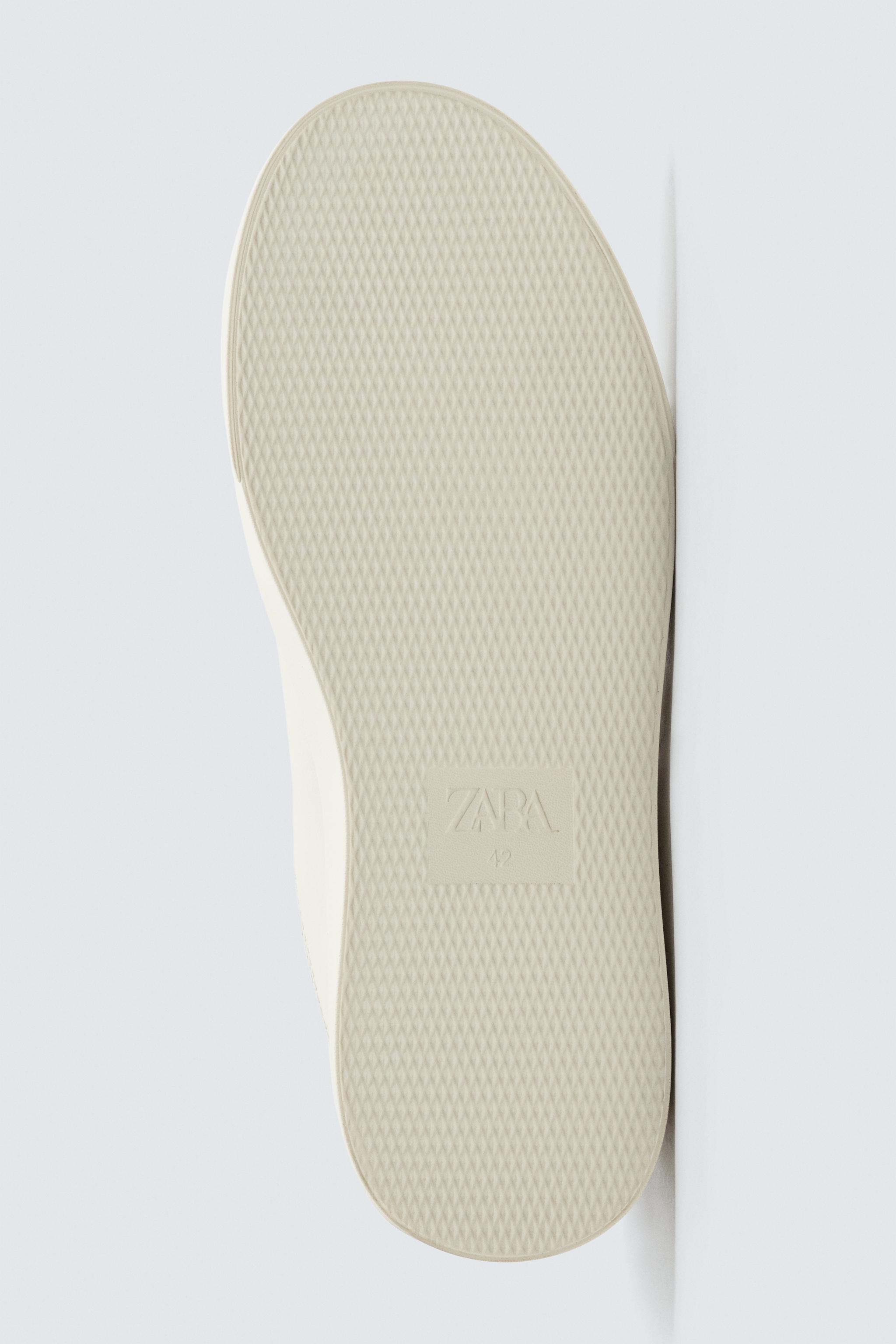 HEEL DETAIL SNEAKERS - Camel Brown | ZARA United States HEEL DETAIL SNEAKERS - Camel Brown | ZARA United States