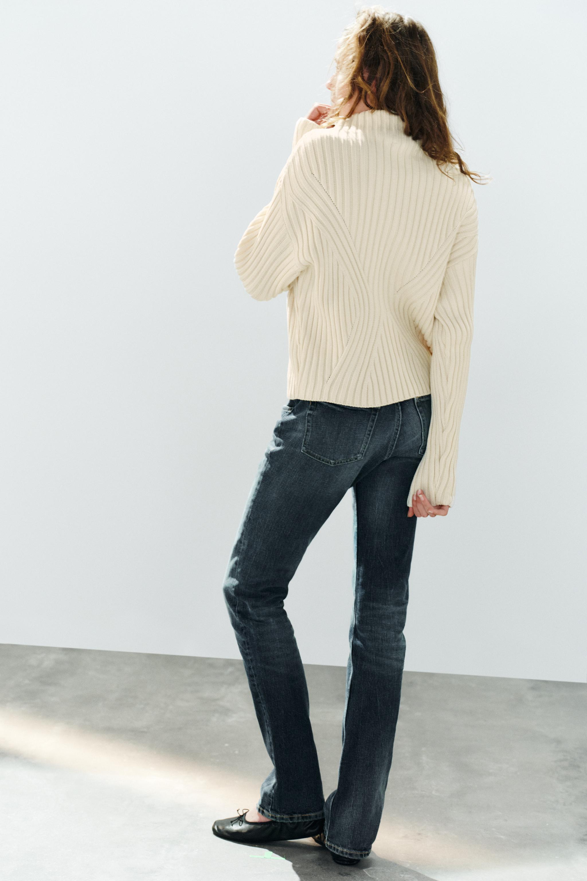 RIBBED KNIT JUMPER