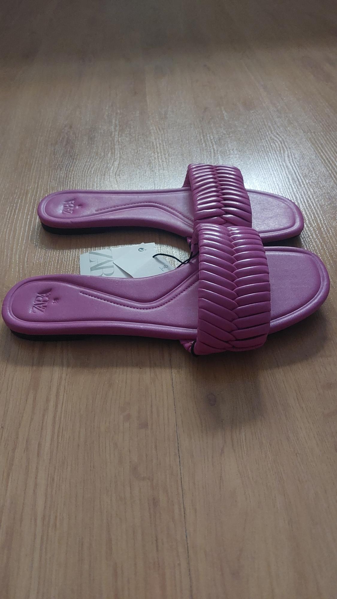 FLAT PADDED SLIDER SANDALS - Image 3