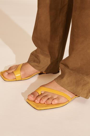 LIMITED EDITION SUEDE LEATHER JUMPSUIT - Mid-camel by Zara - Image 3