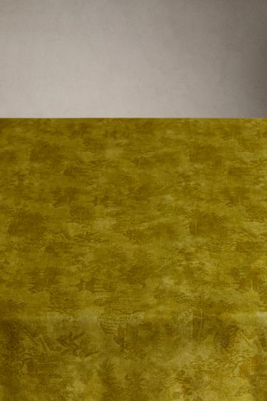 REVERSIBLE SATIN TABLECLOTH | MARISA BERENSON - Coral by Zara - Image 1