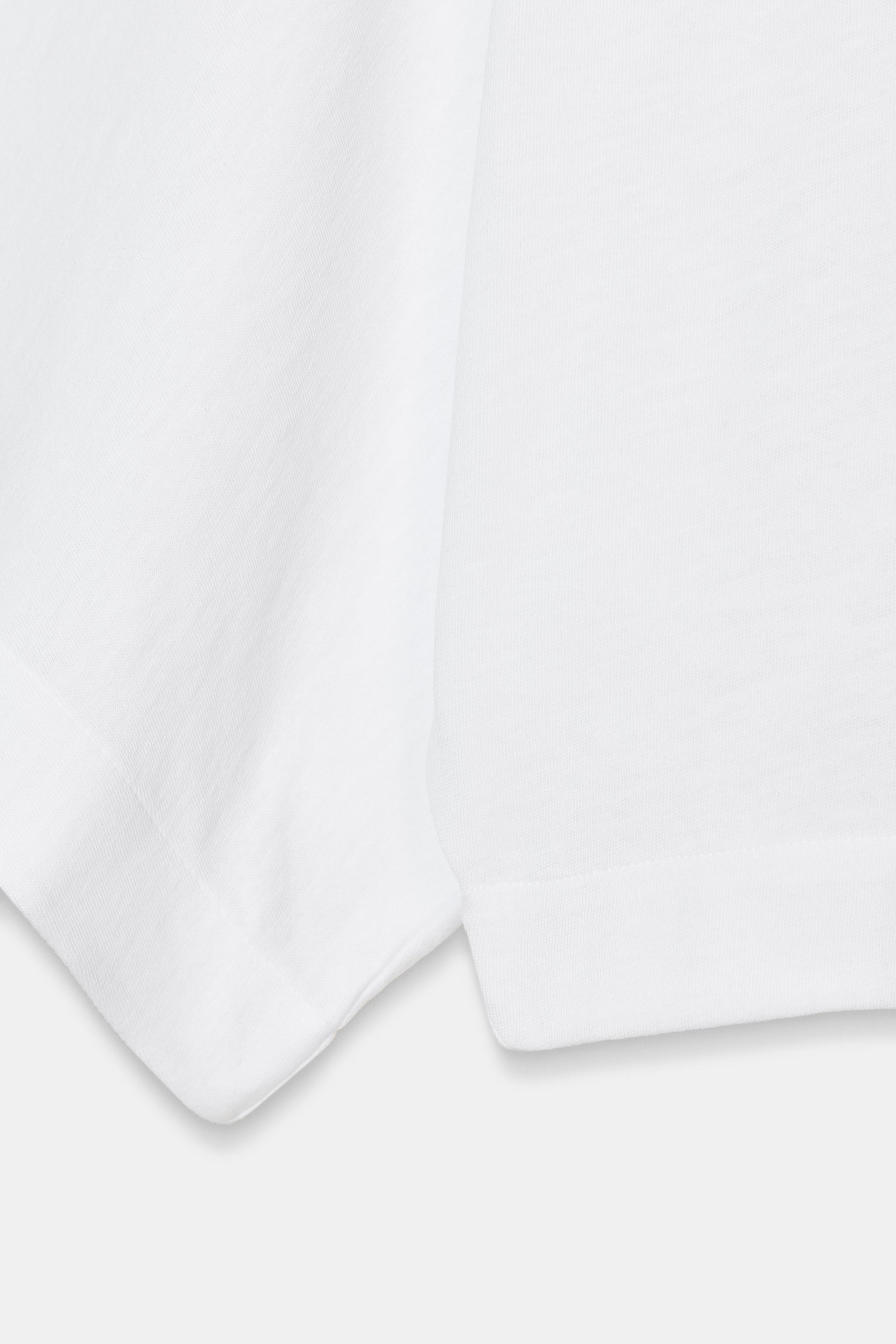 LOOSE PAMUKLU T-SHIRT - Görsel 7