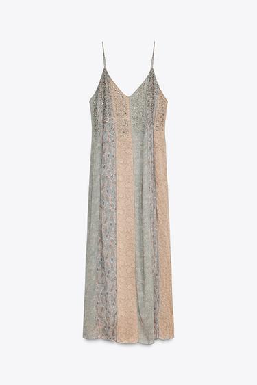ROBE STYLE LINGERIE FANTAISIE ZW COLLECTION - Multicolore de Zara - Image 6