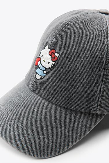 GORRA DENIM HELLO KITTY © 2025 SANRIO - Gris de Zara