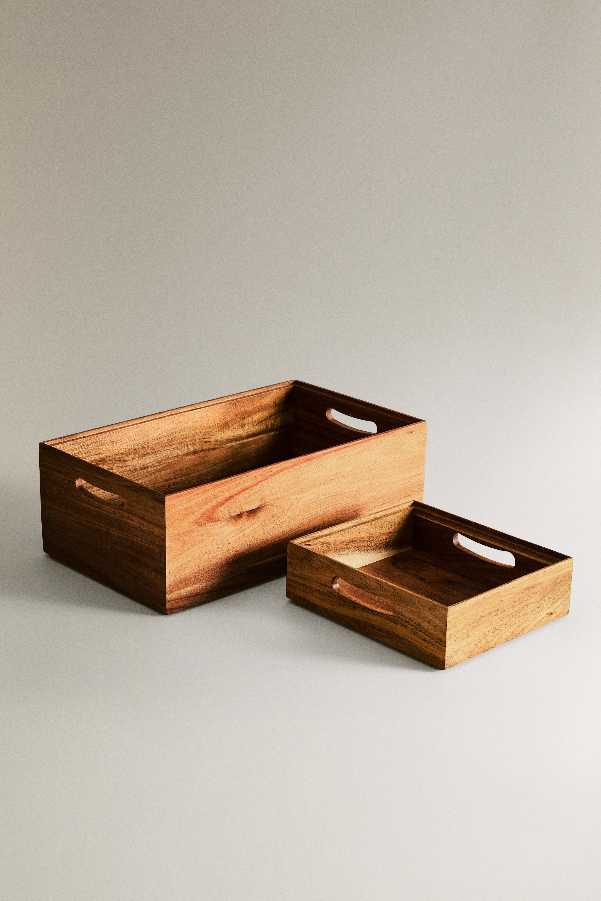 STORAGE BOX — Light beige
