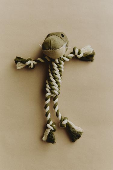 BRINQUEDO DE CROCODILO PARA ANIMAIS DE ESTIMAÇÃO - Verde da Zara