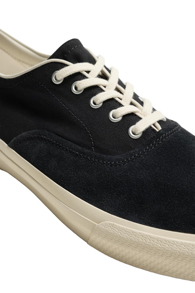 ZAPATILLAS COMBINADAS DE CUERO 3