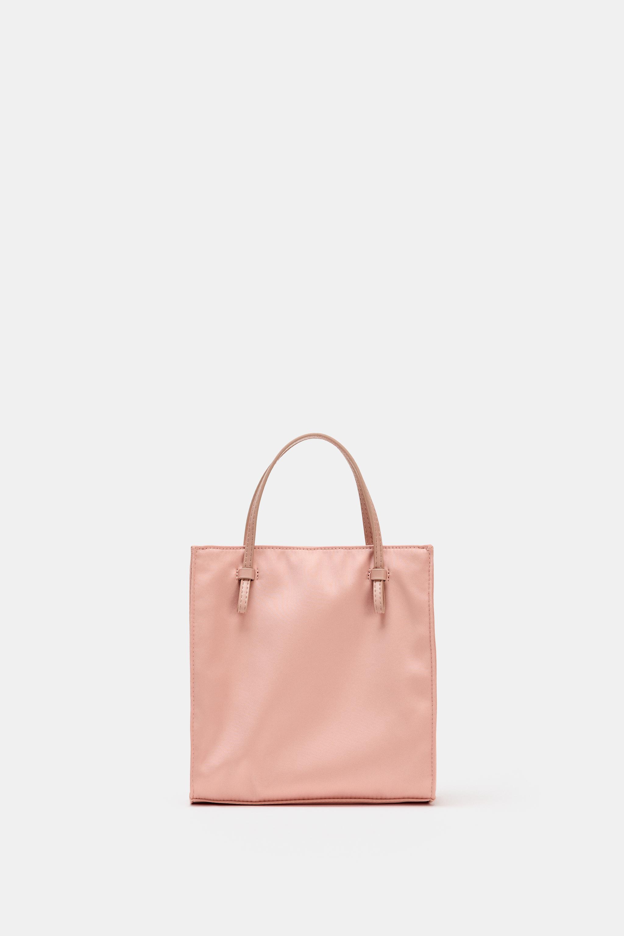 SATIN HANDBAG