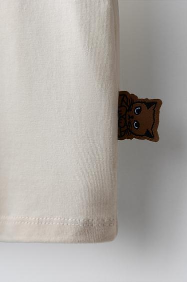 NAON JEONG © RAGLAN SLEEVE T-SHIRT - Brown by Zara - Image 3