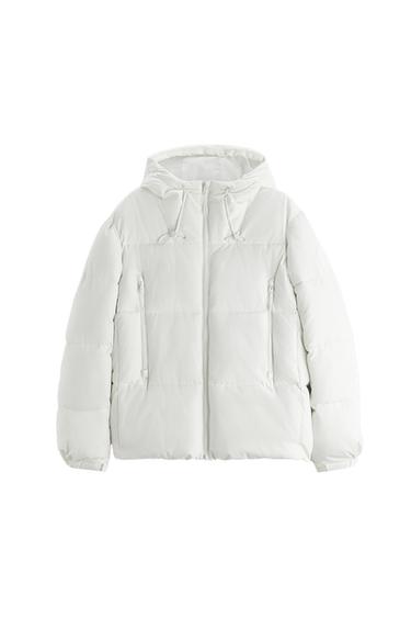 HOODED PUFFER JACKET
