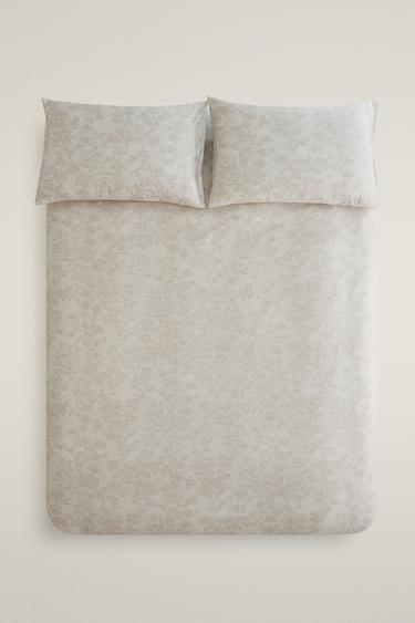 TOILE DE JOUY DUVET COVER - Beige by Zara