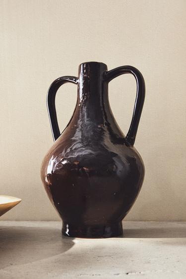 VASO CERAMICA MARRONE - Marrone di Zara