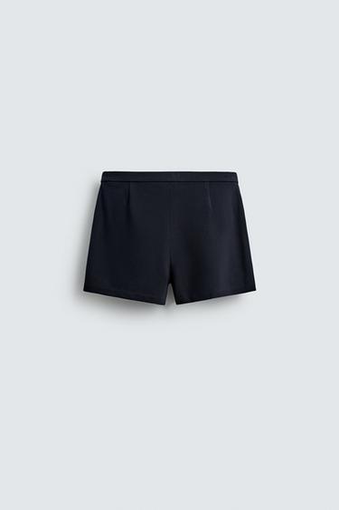 RETRO PIQUÉ SHORTS - Navy blue by Zara - Image 6
