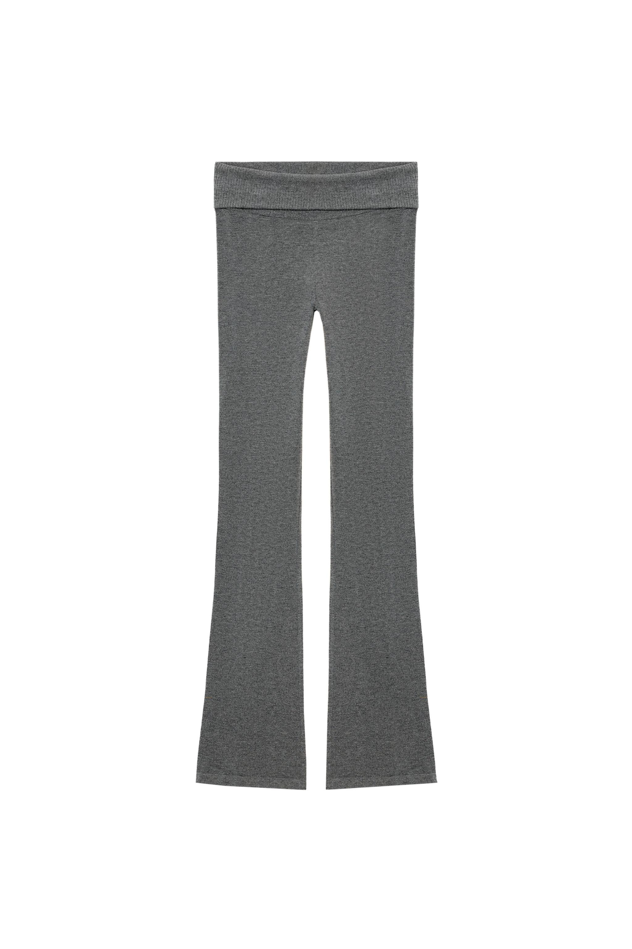 SEAMLESS FLARE TROUSERS
