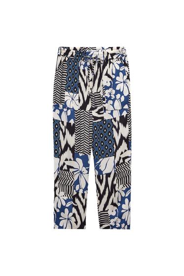 PRINTED PYJAMA BOTTOMS
