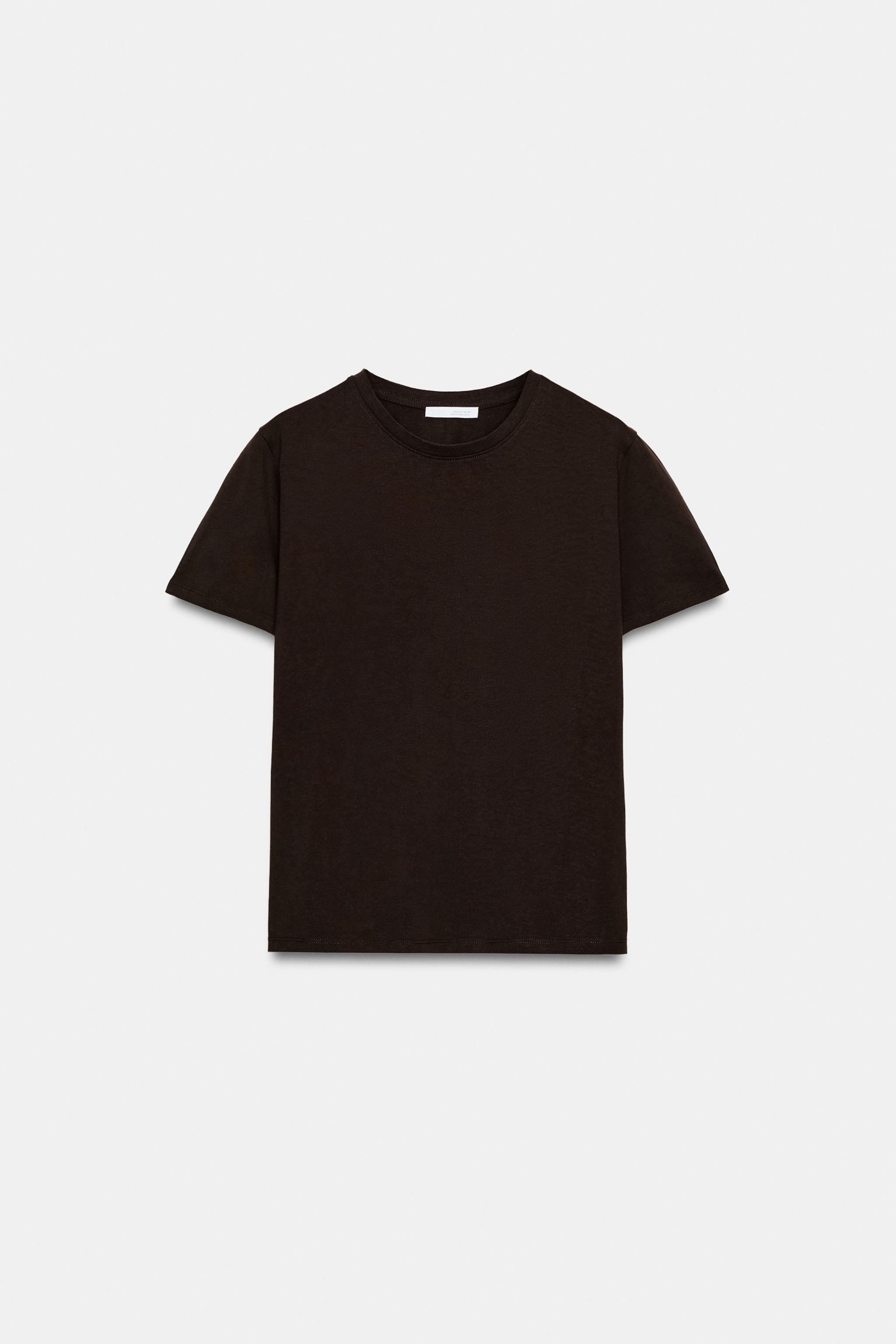 RUSTİK PAMUKLU T-SHIRT - Görsel 5