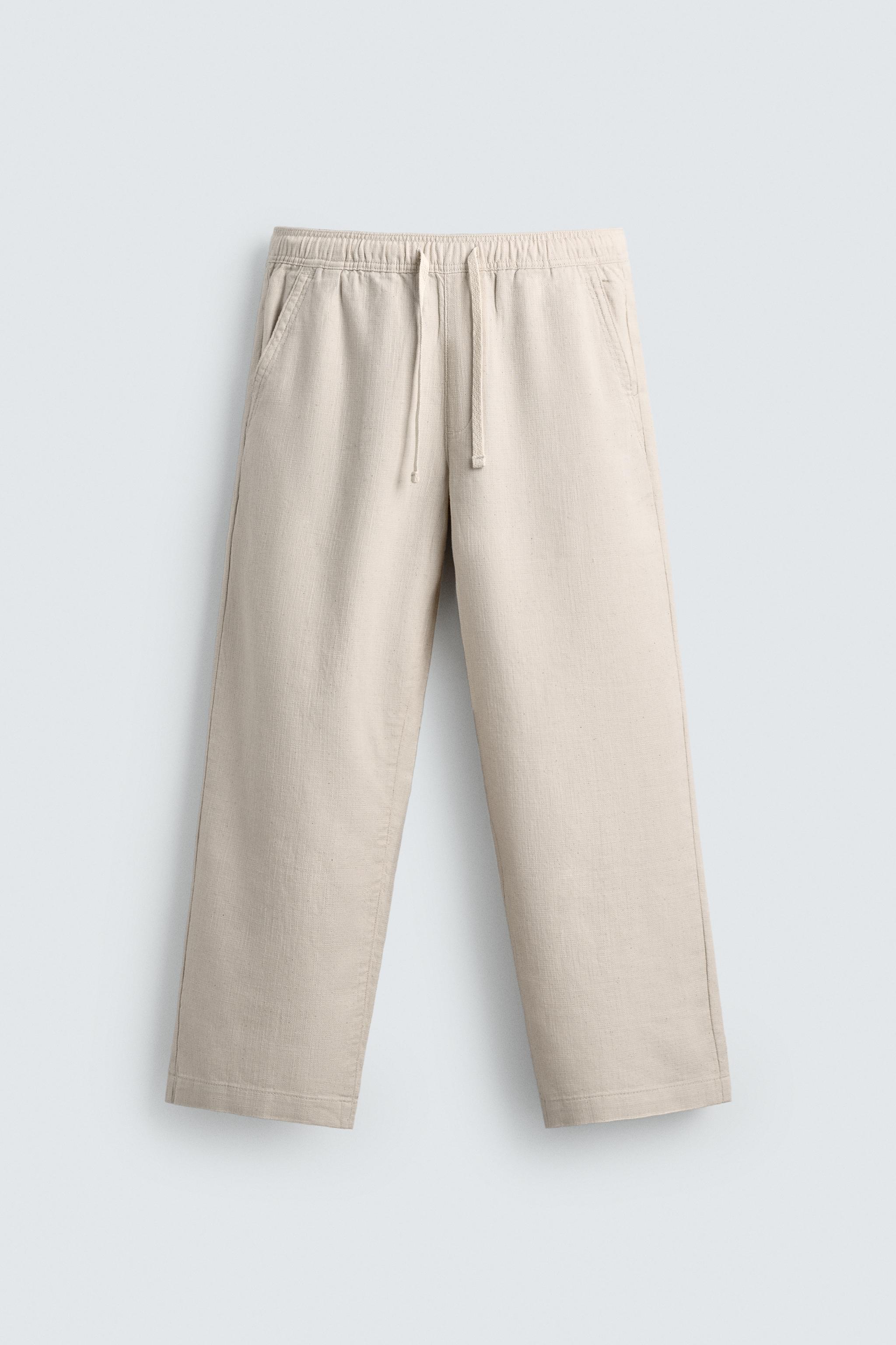 PANTALON COUPE DÉCONTRACTÉE STRUCTURÉ