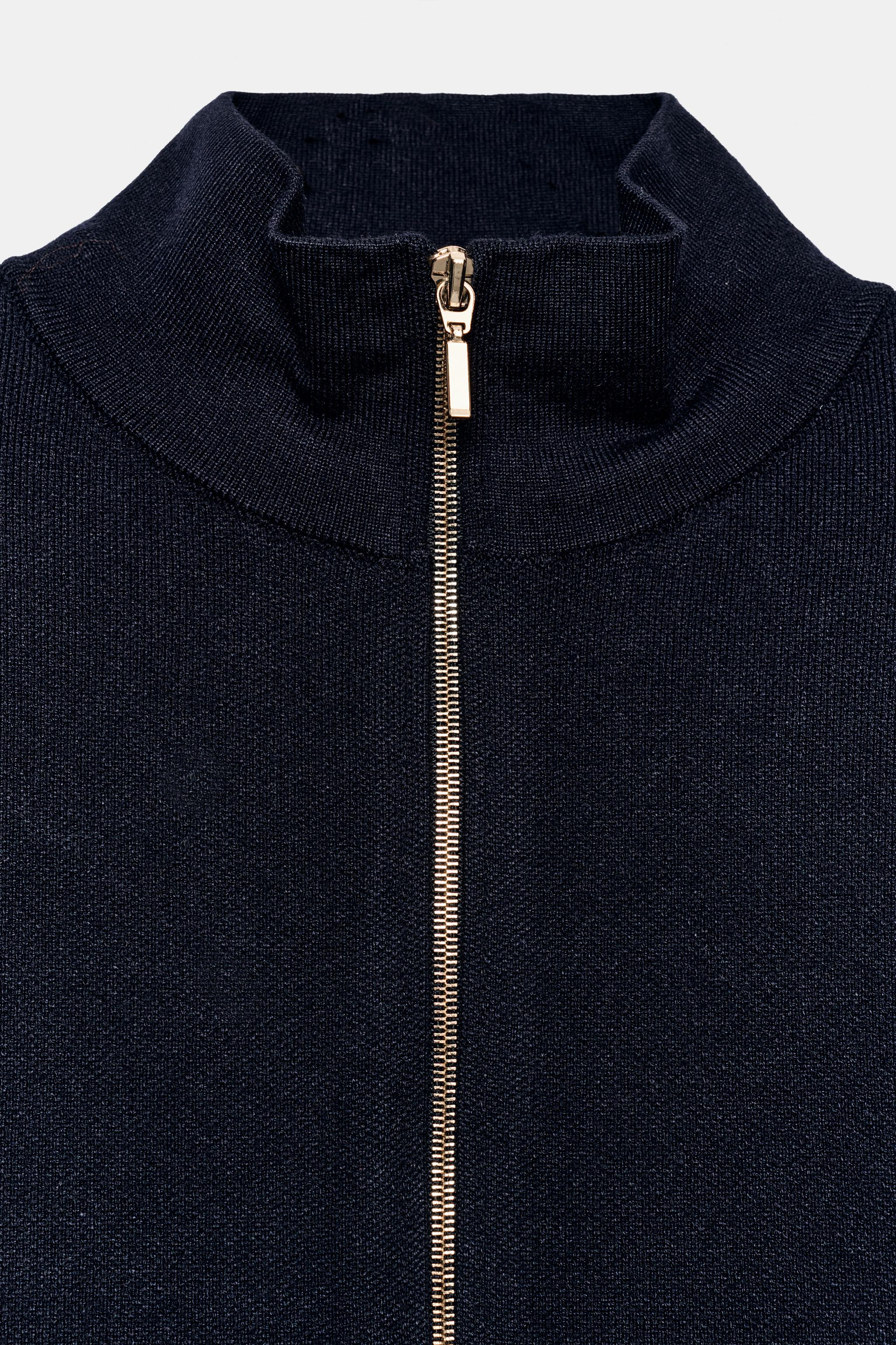 Женские кардиганы Zara ZIP CARDIGAN — фото 7