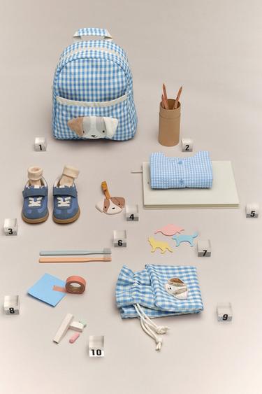 Zara PUPPY BACKPACK - Blue