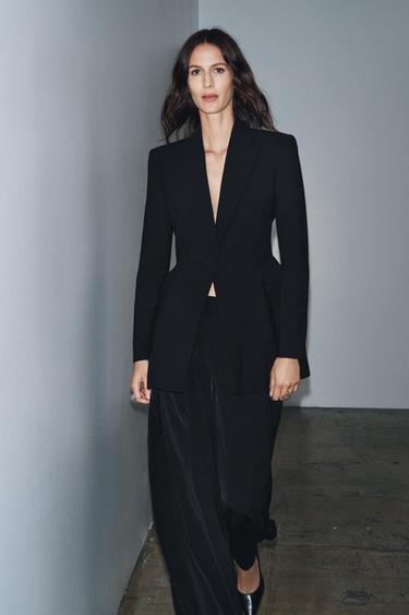 ZW COLLECTION LIMITED EDITION FITTED BLAZER - Black by Zara