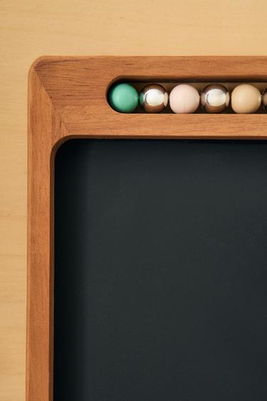 TABLEAU ENFANT BOIS - Marron de Zara - Image 5
