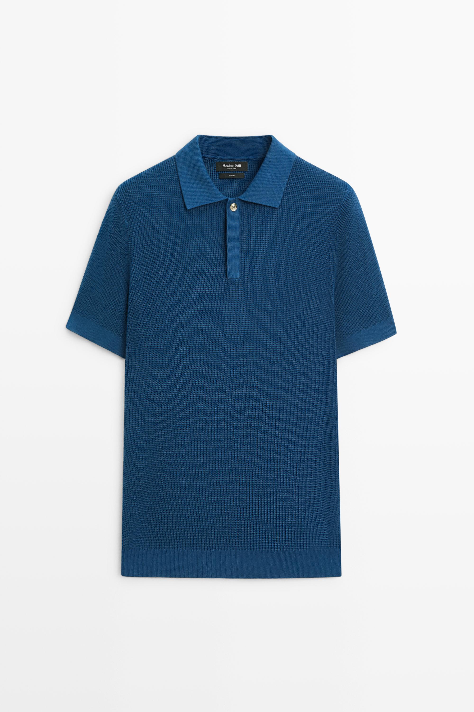 100% cotton short sleeve polo shirt