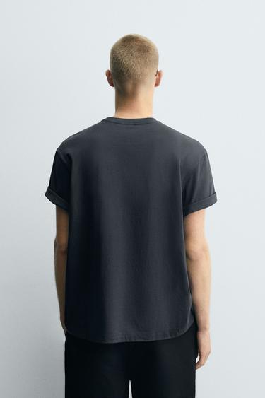 LOBSTER PATCH T-SHIRT - Navy blue by Zara - Image 2