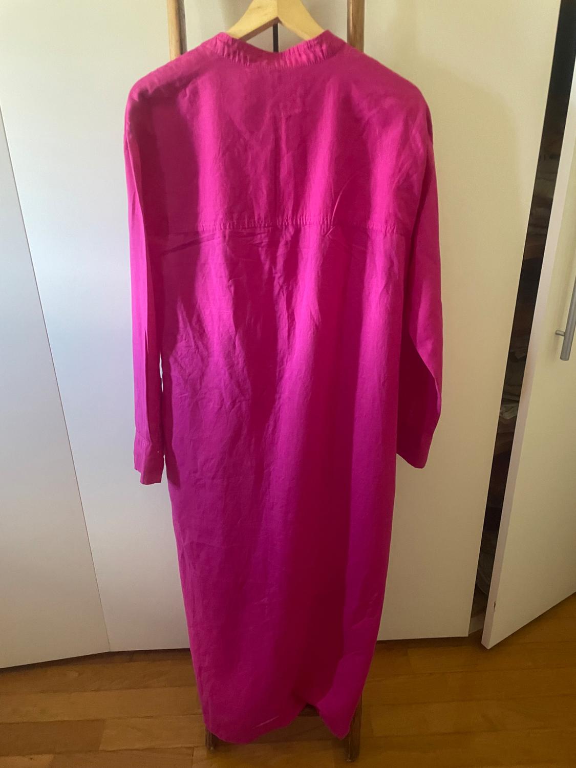 LINEN BLEND DRESS - Image 2