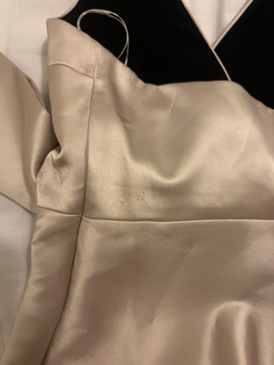 SATIN TOP WITH BOW - Image 5